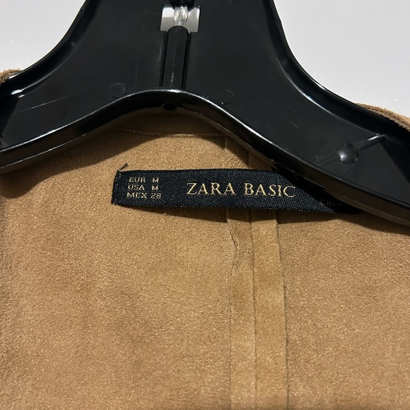 Zara Open Front Jacket Tan Brown
Faux Suede Boho Western Fringe - medium - Picture 3 of 4